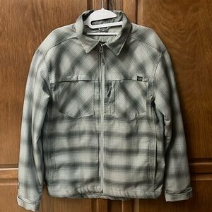 Outdoor Research plaid Thermore Men's Winter Bullwheel Jacket, men’s small
